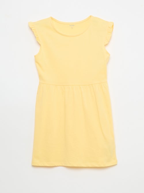 Set di 2 vestiti in jersey senza maniche con volant - Kiabi
