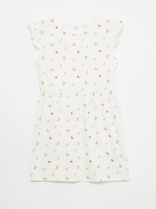 Set di 2 vestiti in jersey senza maniche con volant - Kiabi