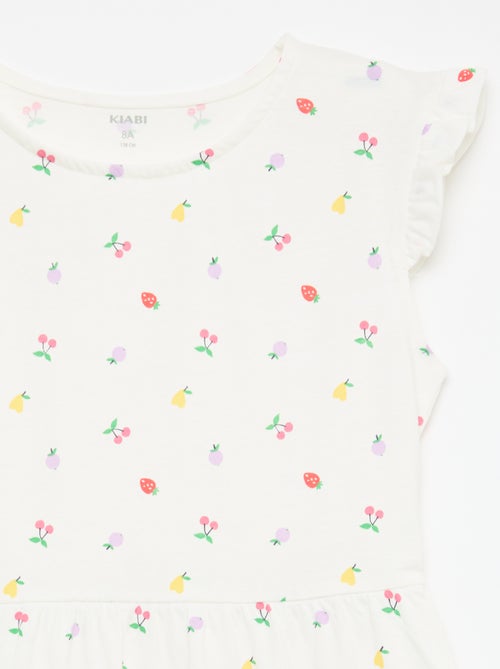 Set di 2 vestiti in jersey senza maniche con volant - Kiabi