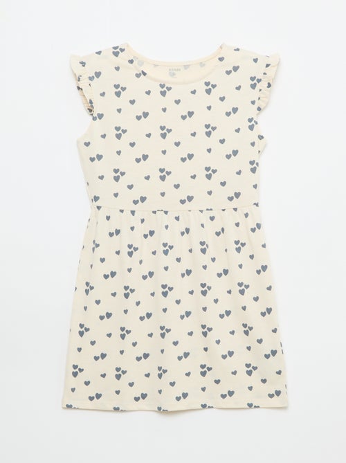 Set di 2 vestiti in jersey senza maniche con volant - Kiabi