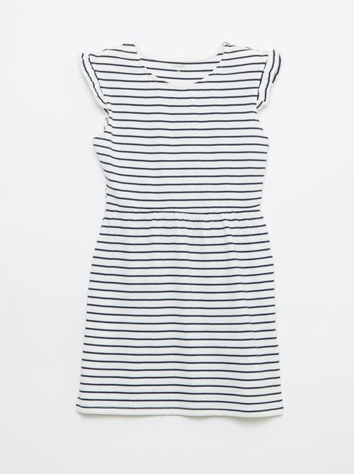 Set di 2 vestiti in jersey senza maniche con volant - Kiabi