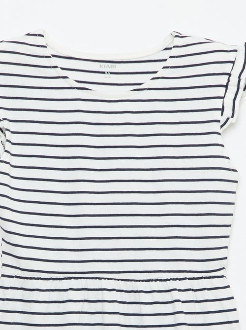 Set di 2 vestiti in jersey senza maniche con volant - Kiabi