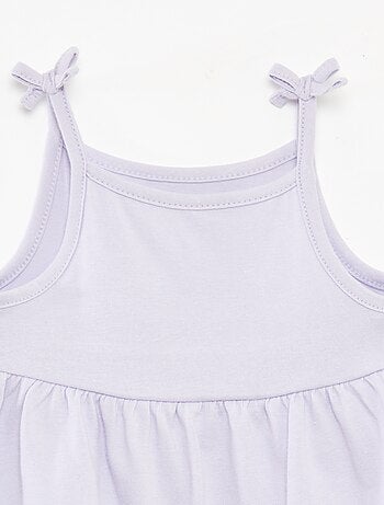 Set di 2 vestiti leggeri con spalline sottili - 2 pezzi