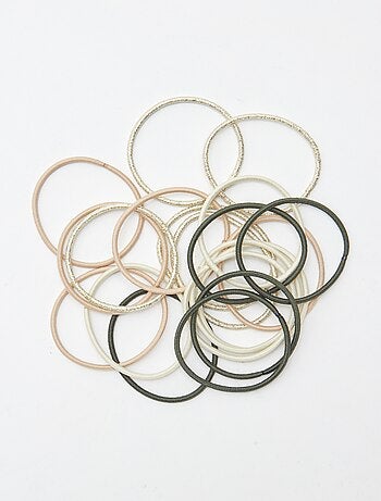 Set di 20 elastici sottili