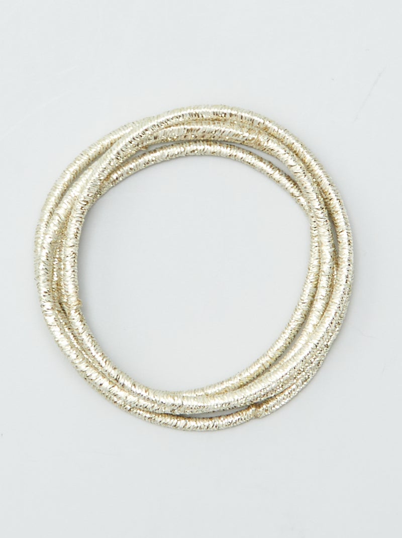 Set di 20 elastici sottili ROSA - Kiabi