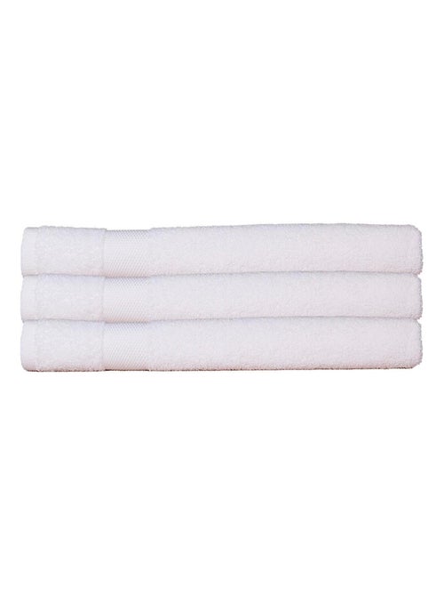 Set di 3 asciugamani in spugna 50x90 cm 500 g/m² 100% cotone - Kiabi