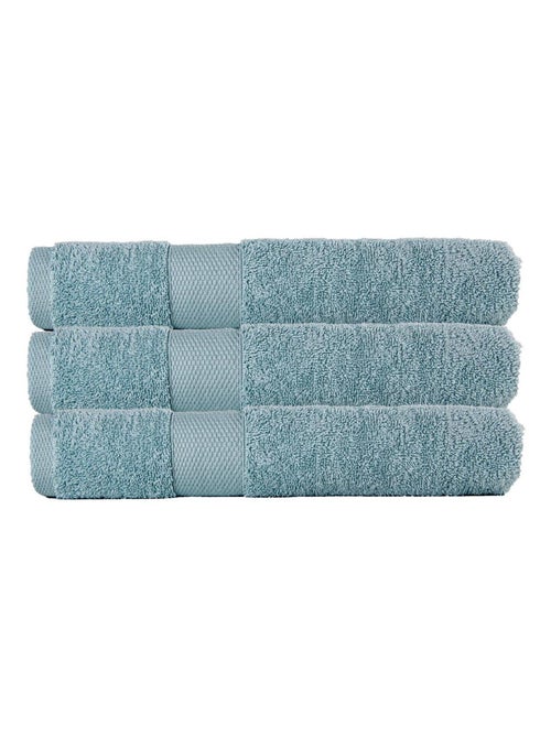 Set di 3 asciugamani in spugna 50x90 cm 500 g/m² 100% cotone - Kiabi