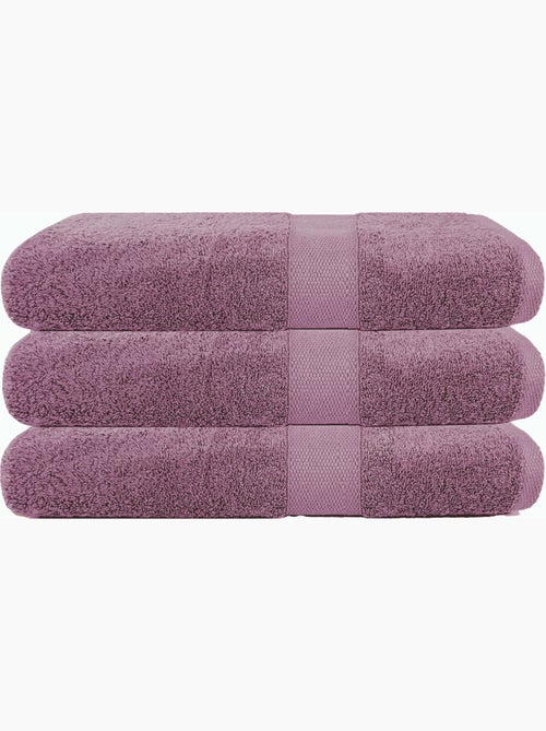 Set di 3 asciugamani in spugna 50x90 cm 500 g/m² 100% cotone - Kiabi