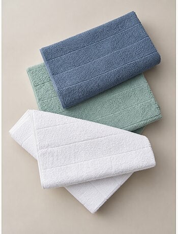 Set completo da bagno 100% cotone, spugna spessa, con asola - Gamusi.