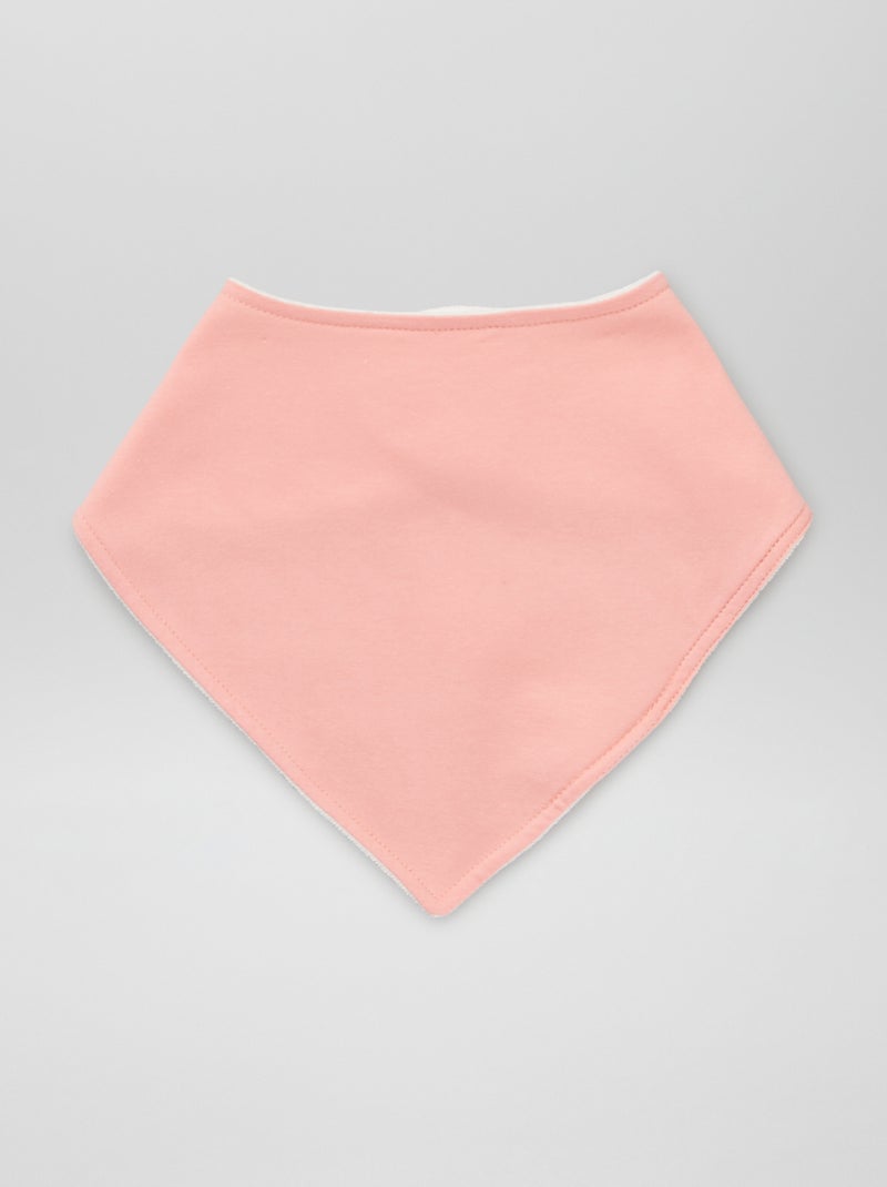 Set di 3 bavaglini a triangolo ARANCIONE - Kiabi