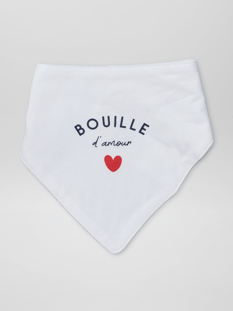 Set di 3 bavaglini BLU - Kiabi