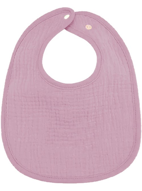 Set di 3 bavaglini per neonati in garza di cotone, Fleur Les Chatounets - Kiabi