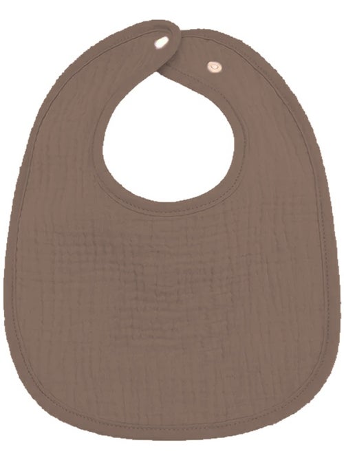 Set di 3 bavaglini per neonati in garza di cotone, stampa noce, di Les Chatounets - Kiabi