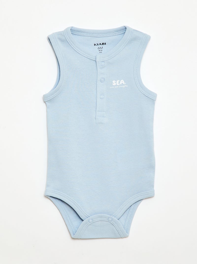 Set di 3 body - 3 pezzi Blu - Kiabi