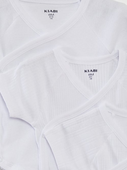 Set di 3 body a coste - Kiabi