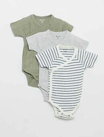 Set di 3 body a coste