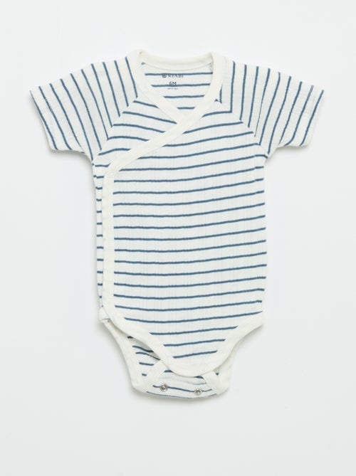 Set di 3 body a coste - Kiabi Set di 3 body a coste - Kiabi