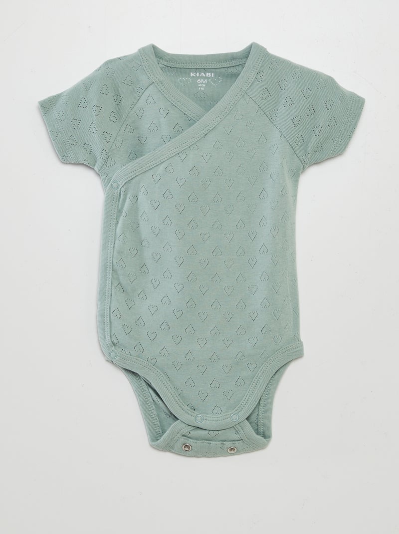 Set di 3 body a coste ROSA - Kiabi