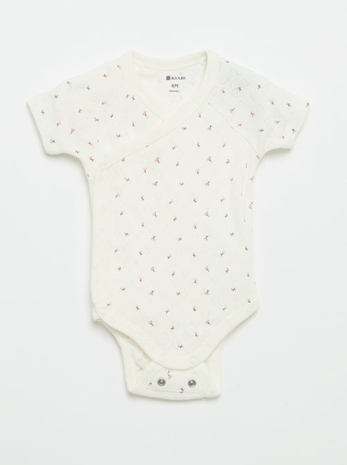 Set di 3 body a coste - Kiabi Set di 3 body a coste - Kiabi