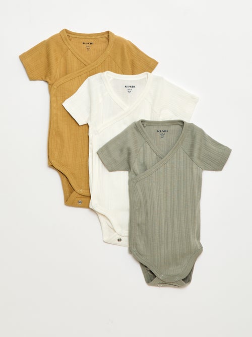 Set di 3 body a coste - Kiabi