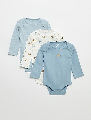 Set di 3 body a maniche lunghe