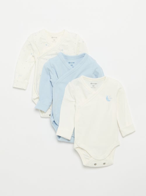 Set di 3 body a maniche lunghe - Kiabi