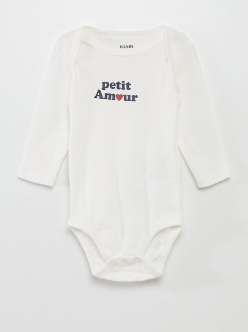 Set di 3 body a maniche lunghe - Kiabi