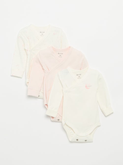 Set di 3 body a maniche lunghe - Kiabi