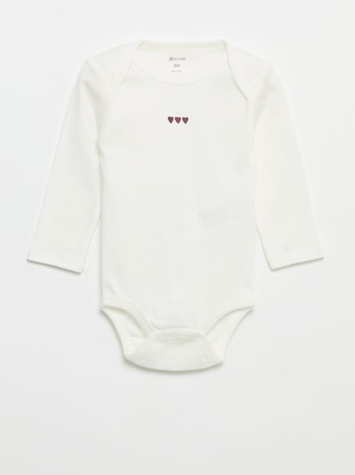 Set di 3 body a maniche lunghe - Kiabi