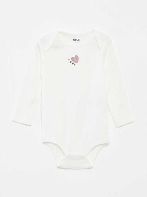 Set di 3 body a maniche lunghe - Kiabi