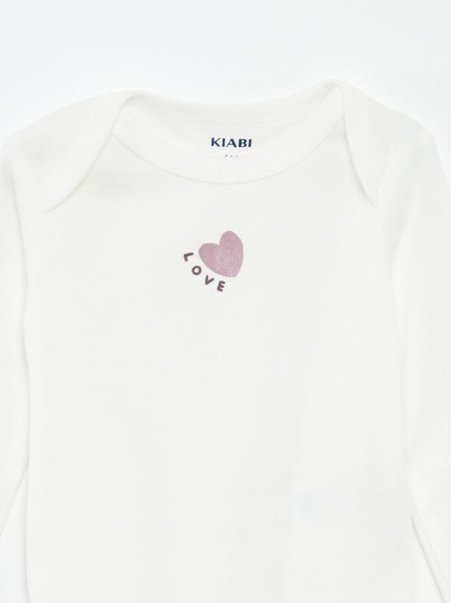 Set di 3 body a maniche lunghe - Kiabi