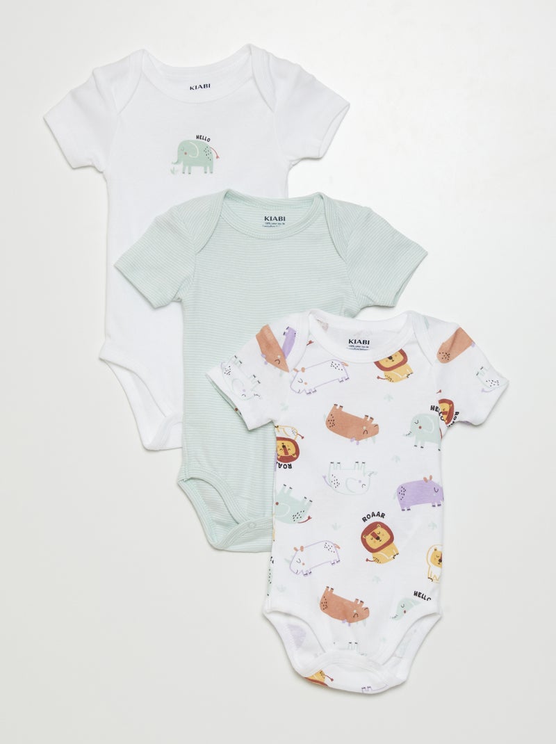 Set di 3 body BIANCO - Kiabi