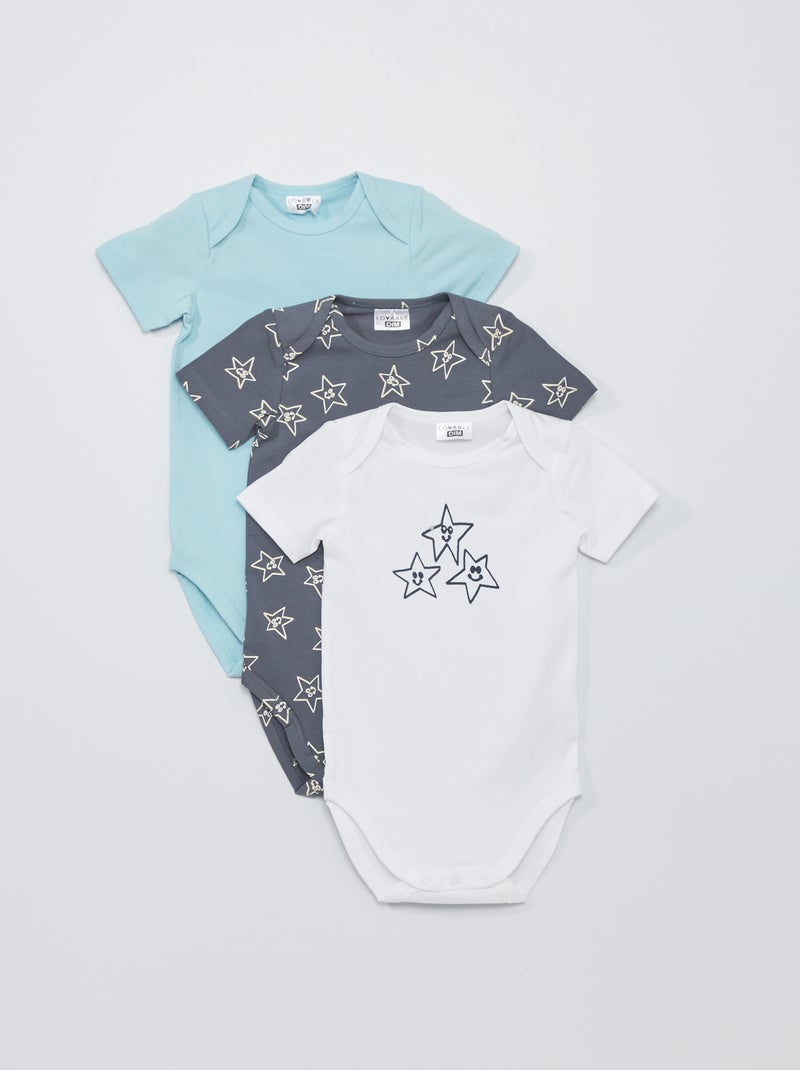 Set di 3 body 'DIM' BEIGE - Kiabi