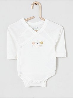 Neonato 0-36 mesi - Set di 3 body eco-sostenibili - Kiabi
