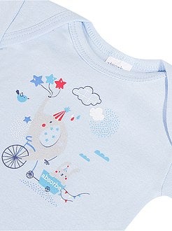 Neonato 0-36 mesi - Set di 3 body elefante 'Absorba' - Kiabi