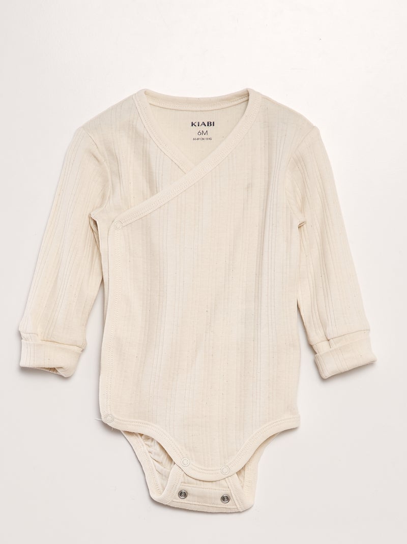 Set di 3 body evolutivi BEIGE - Kiabi
