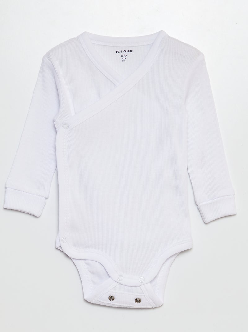 Set di 3 body evolutivi BIANCO - Kiabi