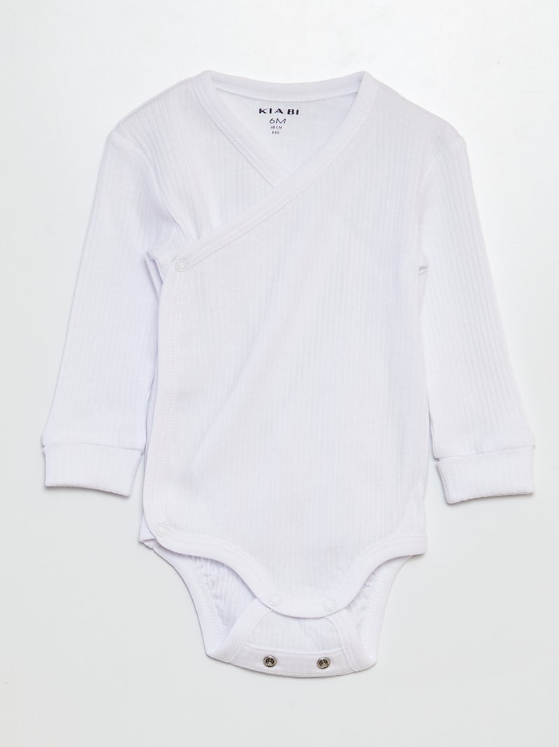 Set di 3 body evolutivi BIANCO - Kiabi