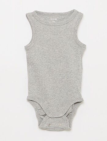 Set di 3 body evolutivi con spalline tinta unita