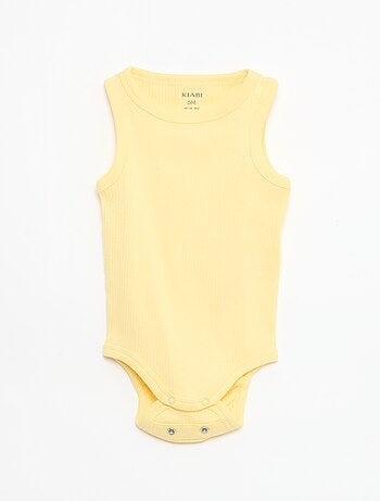 Set di 3 body evolutivi con spalline tinta unita