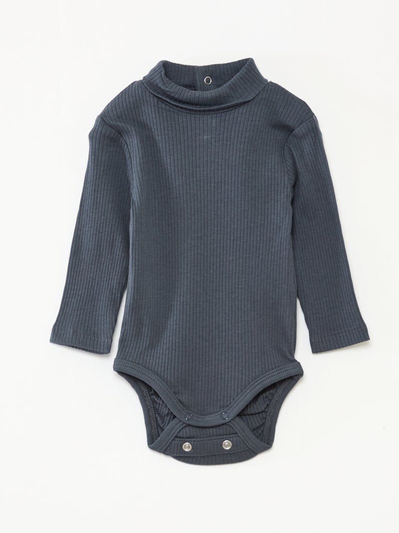 Set di 3 body evolutivi in maglia pointelle Beige - Kiabi