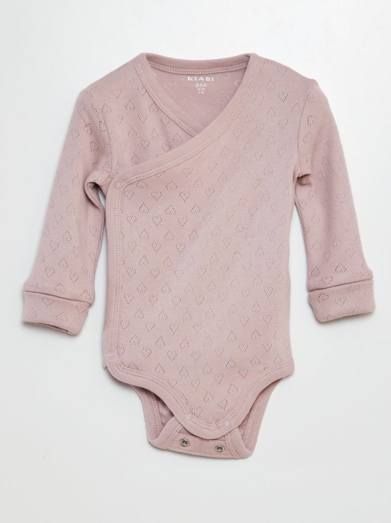 Set di 3 body evolutivi ROSA - Kiabi