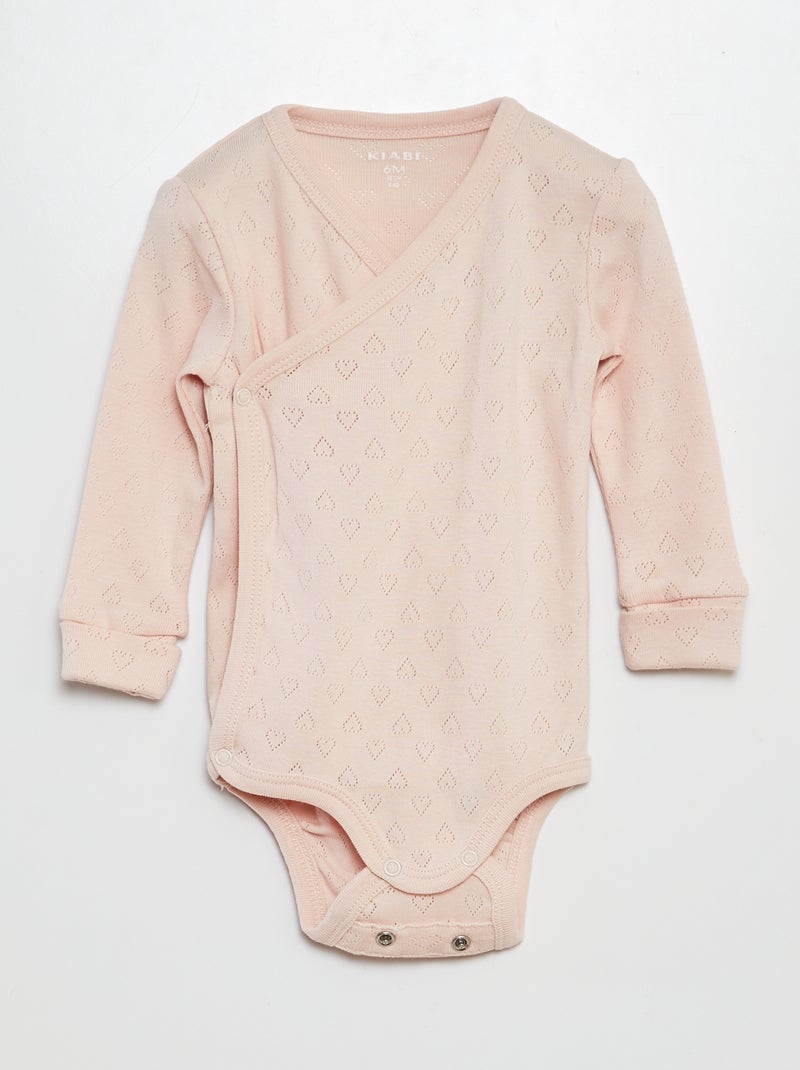 Set di 3 body evolutivi ROSA - Kiabi