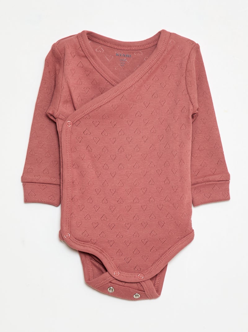 Set di 3 body evolutivi Rosa - Kiabi