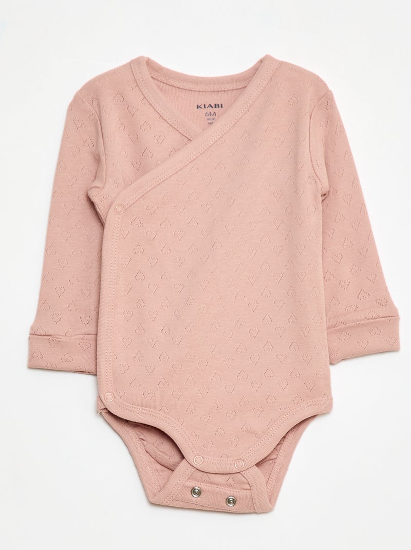 Set di 3 body evolutivi Rosa - Kiabi