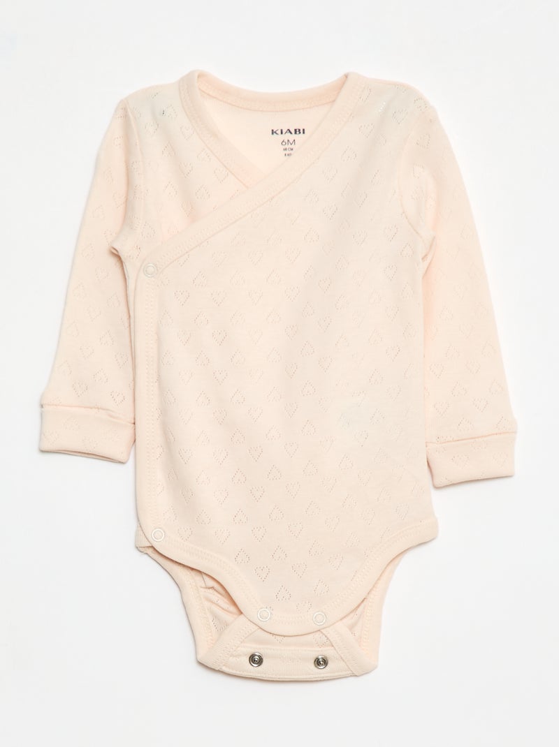 Set di 3 body evolutivi Rosa - Kiabi
