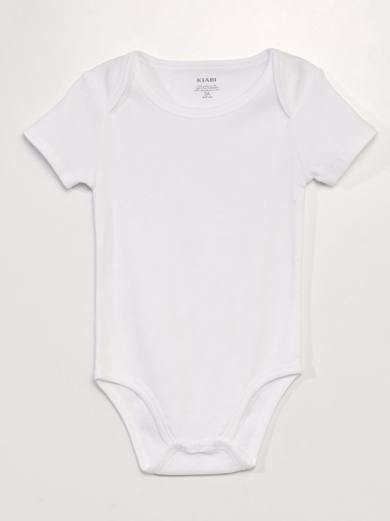 Set di 3 body in cotone - collezione facile da indossare BLU - Kiabi