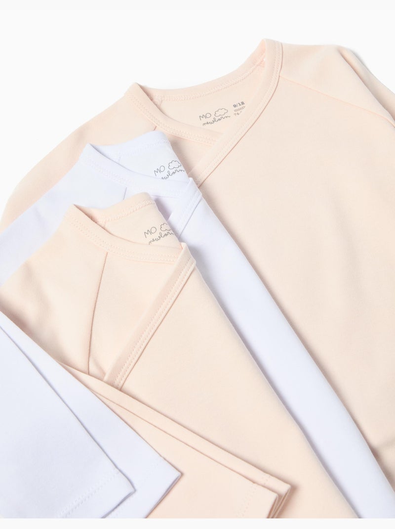 Set di 3 body kimono, MO Fashion Bianco Rosa - Kiabi
