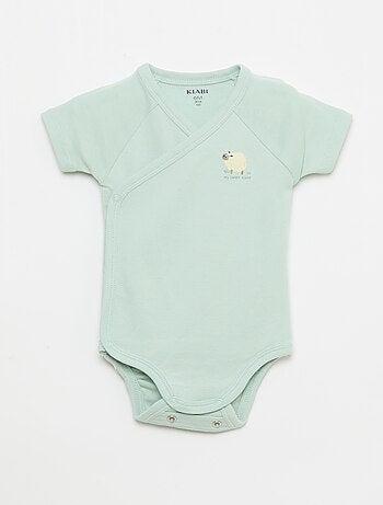 Set di 3 body neonato a manica corta evolutivi