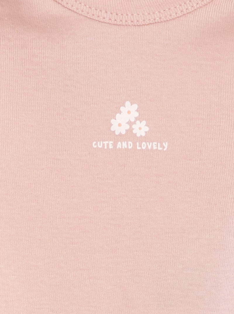 Set di 3 body ROSA - Kiabi